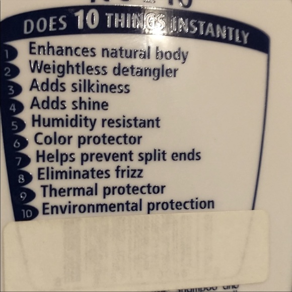 It’s a 10 lite miracle leave in 10fl oz - Picture 3 of 3